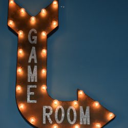 Game room sign